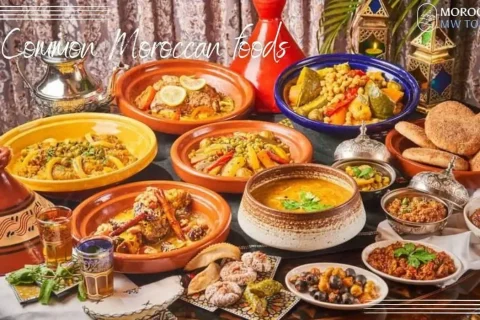 Common Moroccan foods