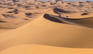 Erg Chigaga Caravan in Sahara Desert