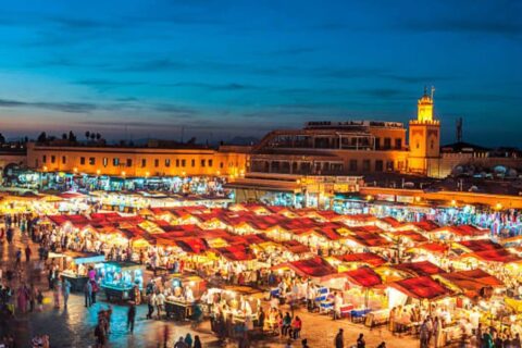 Marrakech to beach distance
