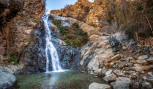 One of the seven waterfalls, in Ourika Valley