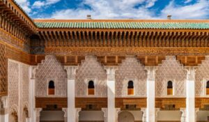 Ben Youssef Mosque, Marrakech, Morocco