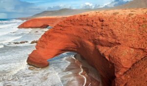 Legzira beach, Sidi Ifni, Souss-Massa-Draa, Morocco