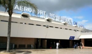 Mohamed V International Airport in Casablanca, Morocco