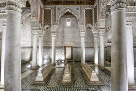 Saadian Tombs Marrakech Morocco