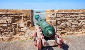 Skala du Port fortifications in Essaouira, Morocco