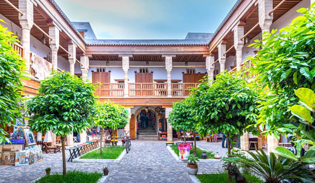 Fondouk Ben Aicha in Rabat, Morocco
