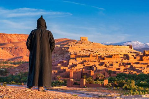 Aït Benhaddou is a fortified city along old caravan route